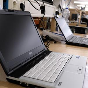 Laptops aufgearbeitet
